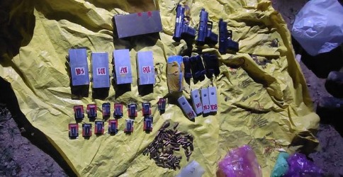 'Lashkar-e-Taiba terrorist hideout busted, huge amount of arms and ammunition recovered'